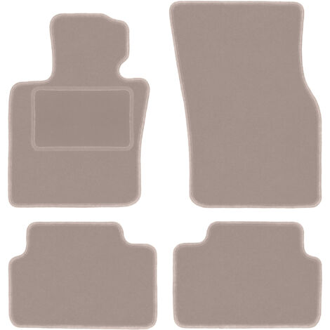 Tapis en velours beige pour : Mini Cooper F55 5 portes (2014-)