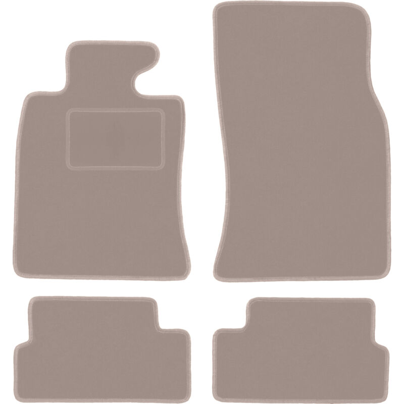 Tapis en velours beige pour : Mini Cooper II R57 cabriolet (2006-2013)