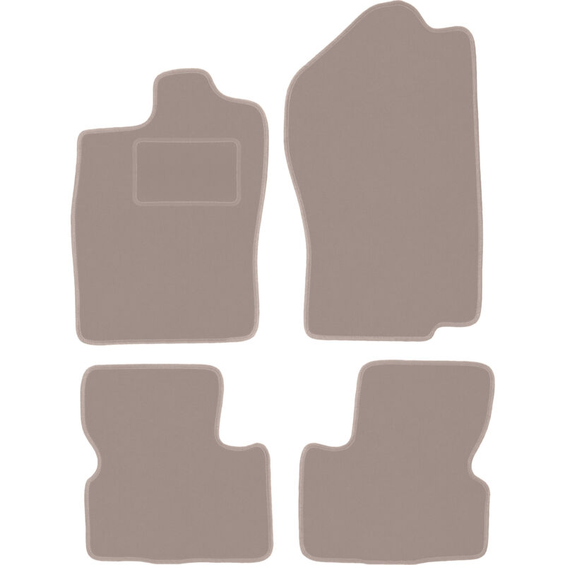 Tapis en velours beige pour : Opel Vectra A berline, liftback, hatchback (1988-1995)