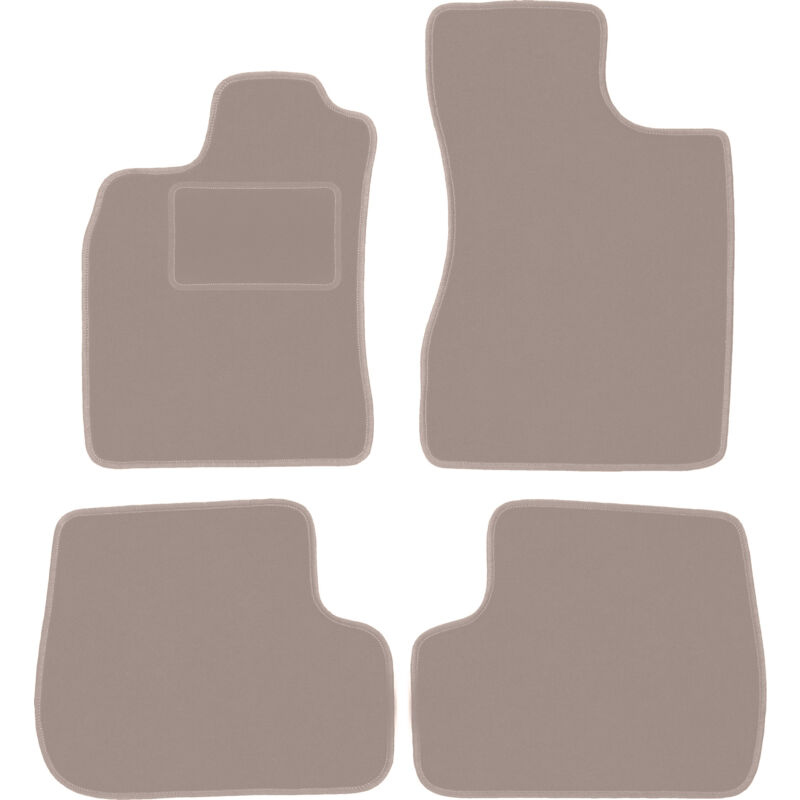 Tapis en velours beige pour : Renault Twingo I berline (1993-2006)