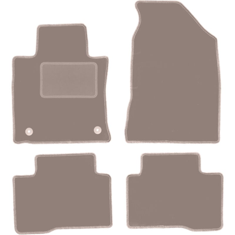 Tapis en velours beige pour : SsangYong Tivoli SUV (2015-)