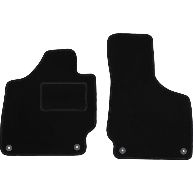 Tapis en velours noir pour : Audi TT I 8N cabriolet, roadster, coupé (1998-2006)