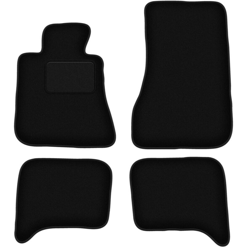 Tapis en velours noir pour : BMW 5 E28 berline (1980-1990)