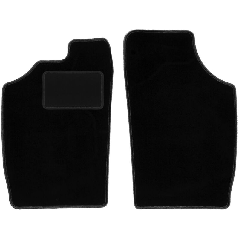 Tapis en velours noir pour : Daihatsu Cuore V à hayon (1997-2003)