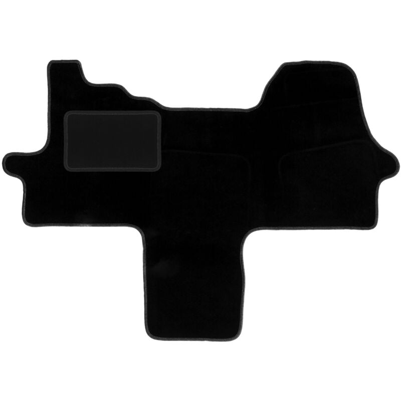 Tapis en velours noir pour : Fiat Ducato IV fourgon (2014 - )