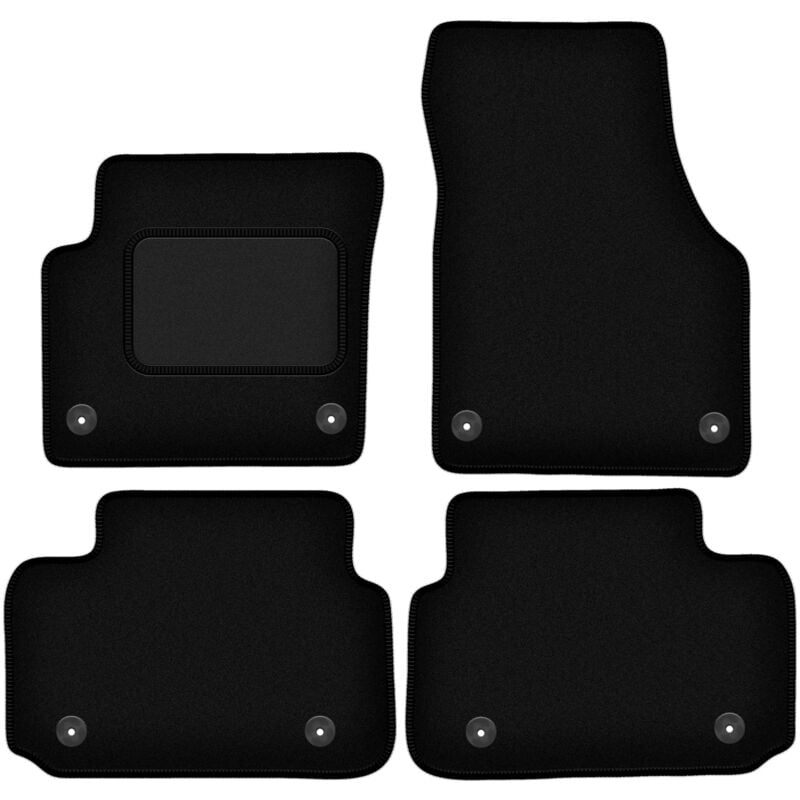 Tapis en velours noir pour : Land Rover Discovery Sport SUV (2014-)