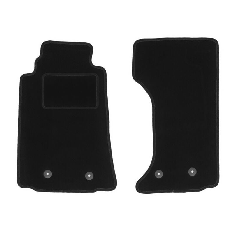 Tapis en velours noir pour : Mazda MX-5 III cabriolet (2005-2015)