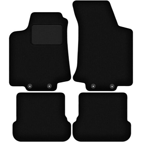 Tapis en velours noir pour Volkswagen Golf IV cabriolet (1998-2002)