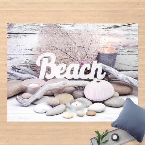 Tapis en vinyle - Spa Beach Decoration - Paysage 3:4