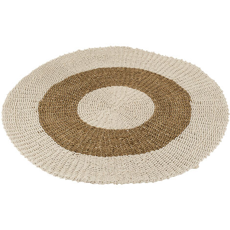 Tapis en zostère naturelle 120 x 120 cm