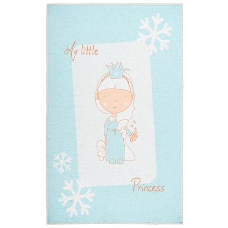 Tapis Enfant Imprimé "Bambini II" Menthe 120 x 180 cm