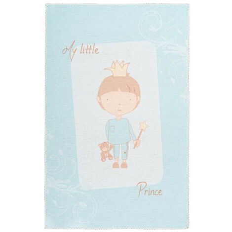Tapis Enfant Imprimé "Bambini V" Menthe 120 x 180 cm