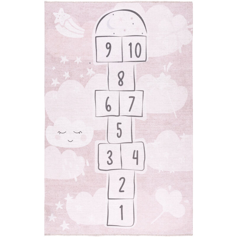 Tesso Living - Tapis enfant - Jeux de saut - 80cm x 145cm