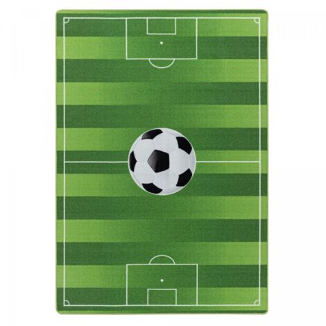 Tapis enfant Lavable 30° 100x150 vert FOOT