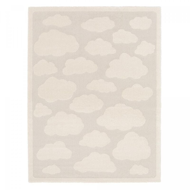 Unamourdetapis - Tapis enfant tissé 160x213 crème rectangle riviera 3