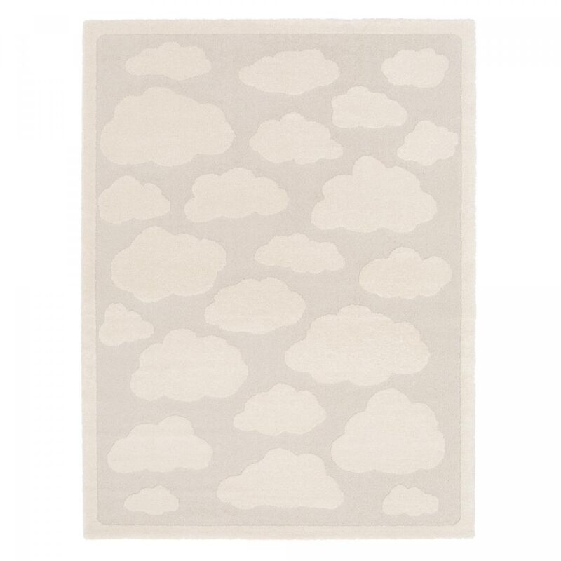 Unamourdetapis - Tapis enfant tissé 80x150 crème rectangle riviera 3