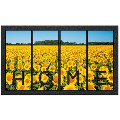 Tapis entree Tournesol - Jaune - Kiabi - 16.42€