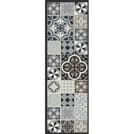 TAPIS ENTRY CARRE CIMENT 50X150 ENTRY VICA 100027-466