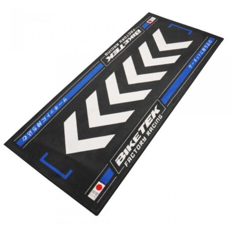 Tapis environnemental pour moto Biketek Garage Mat Rising Sun
