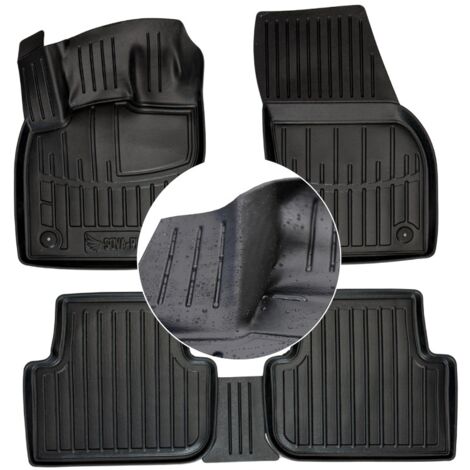 Tapis et essuie-glaces en caoutchouc pour VW Tiguan 2 à partir de 2015 - UD Troughs