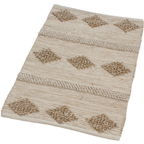 Tapis Ethnique Beige