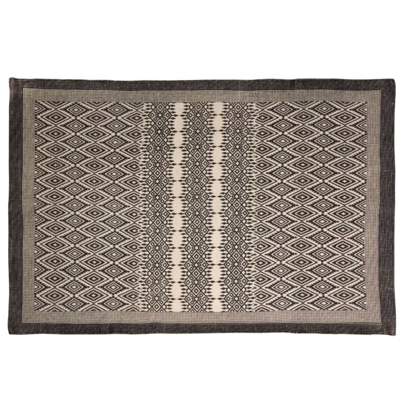 Tapis ethnique en coton