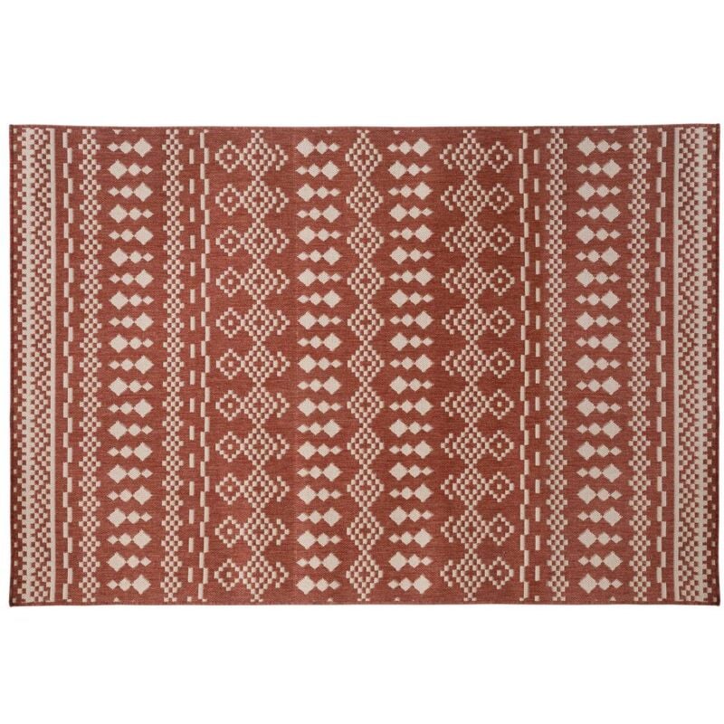 Atmosphera - Tapis intérieur extérieur rose terracotta 120x160cm créateur d'intérieur