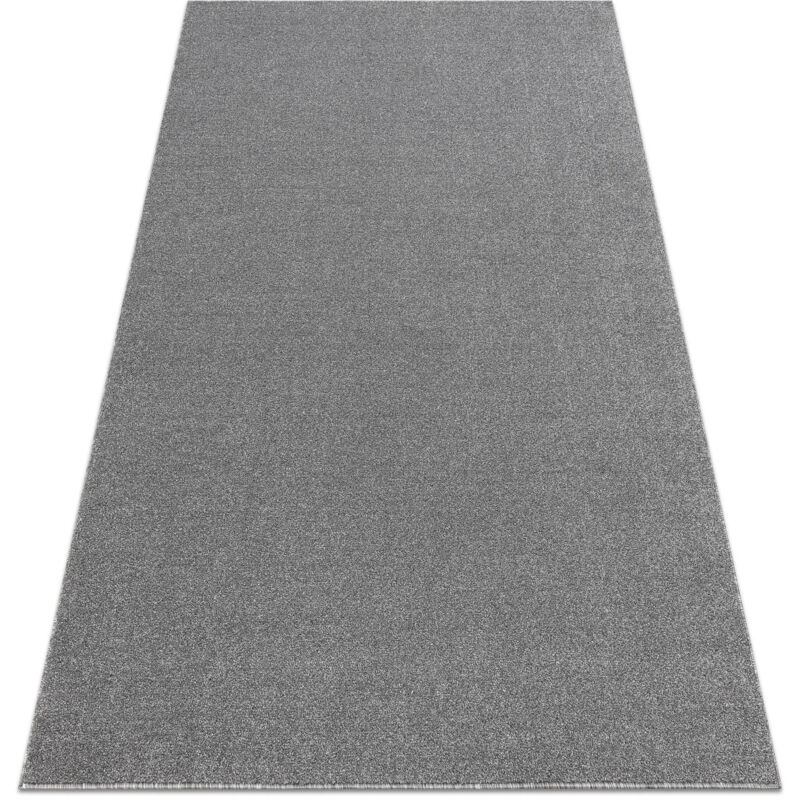Tapis eton plus gris clair, unicolore, uniforme, uni grey 150x200 cm