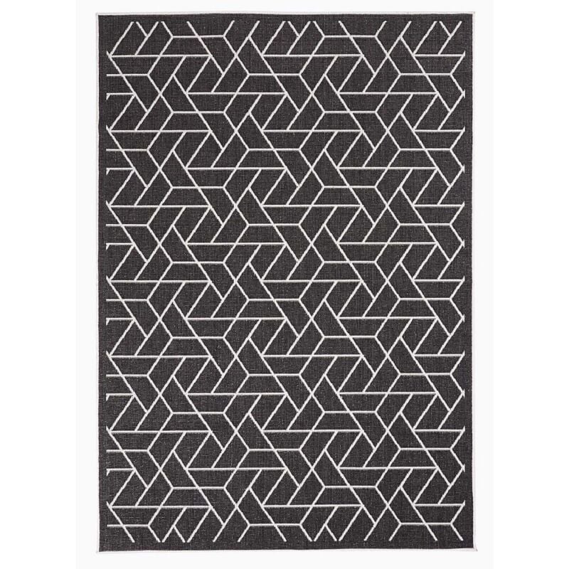 Tapis extérieur, kilim reversible EX1 BRI 200x290 crème