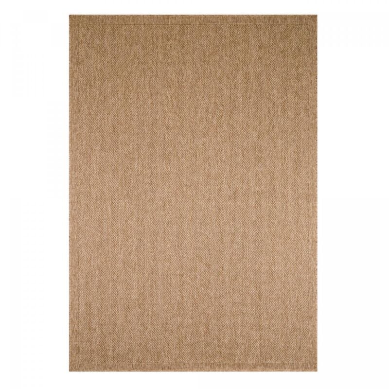 Jadorel - Tapis extérieur kilim 60x180 beige rectangle jute art 4