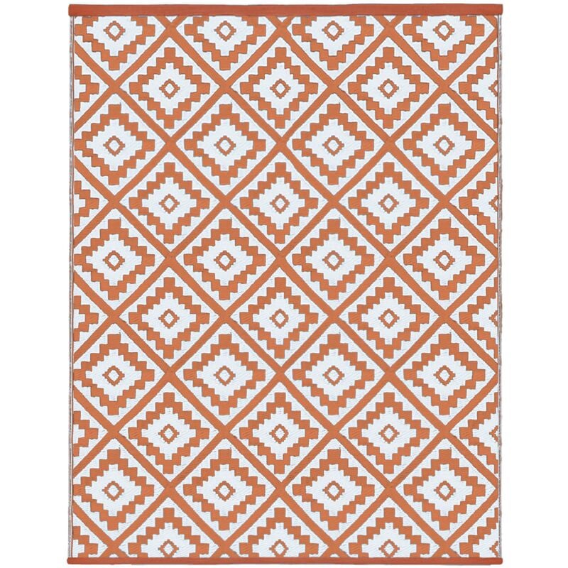 Tapis extérieur bahamas terracotta 180 x 280 cm