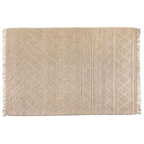 Tapis extérieur en PET Soan neige 230 x 160 cm