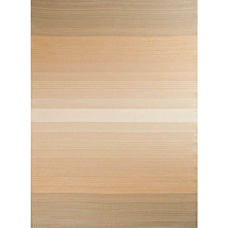 Jardindeco - Tapis extérieur en polypropylène Spargi 1744 beige 180 x 280 cm