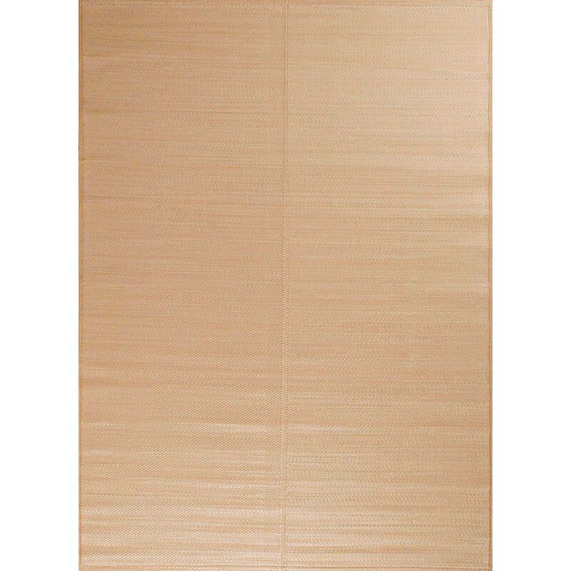 Jardindeco - Tapis extérieur en polypropylène Spargi 1747 beige 150 x 220 cm