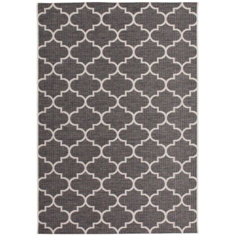 Tapis extérieur indonesie batu gris - 160 x 230 cm