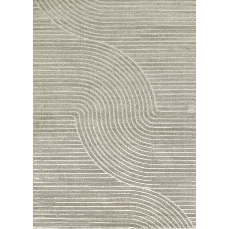 Toutapis - Tapis extérieur intérieur arc alanya 33 - Beige, rectangle, 120x170 cm