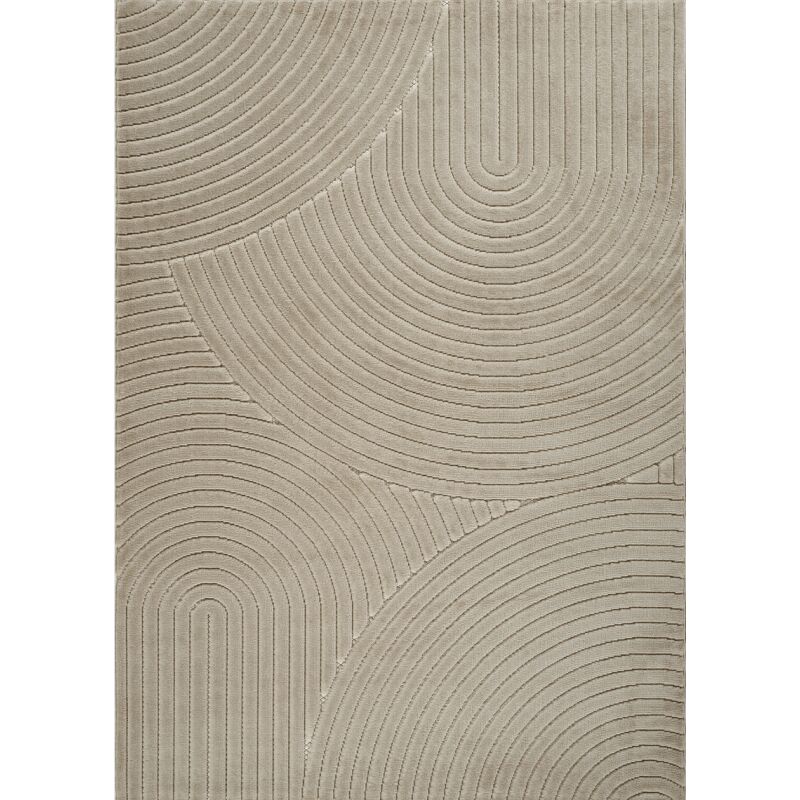 Toutapis - Tapis extérieur intérieur tokyo 02 - Beige, rectangle, 120x170 cm