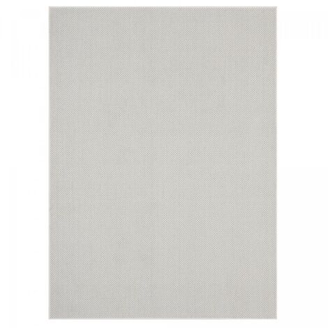 Tapis extérieur kilim 140x200 crème rectangle EXTUNI