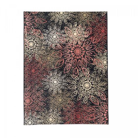Tapis extérieur kilim 160x230 multicolore rectangle ORADE