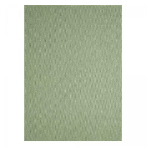 Tapis extérieur kilim 200x280 vert rectangle EXTUNI