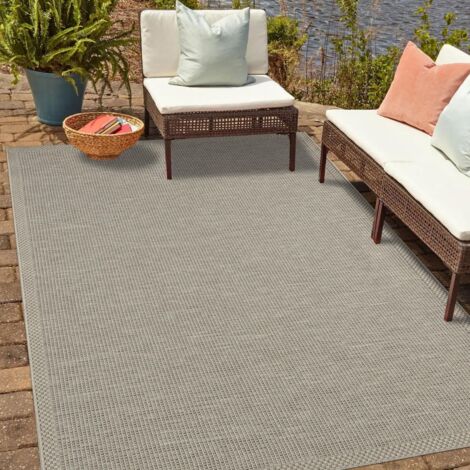 Tapis exterieur PUKET EX en polypropylène doux et soyeux OEKO TEX®  Beige - 160x220