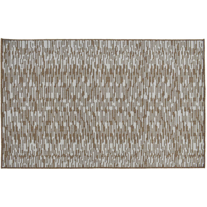 Jardiline - Tapis extérieur rectangulaire Prague 170 x 240 cm en laine synthétique