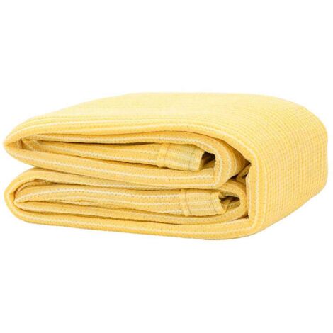Tapis extérieur Tapis de tente  Tapis de Camping 300x400 cm Beige 49844