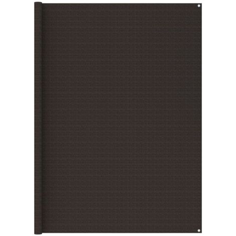 Tapis extérieur Tapis de tente  Tapis de Camping 300x400 cm Marron 61925