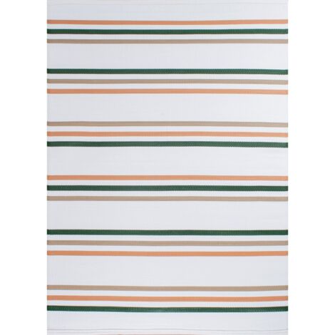 Tapis extérieur vert tissé Capri Polypropylène - 120 x 160 cm