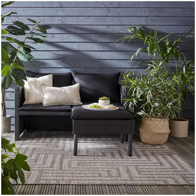 Tapis extérieur et intérieur Salerno Beige 60x230 - Beige