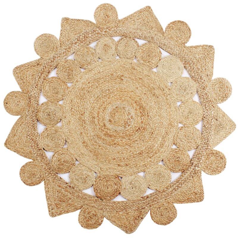 Vidaxl - Tapis fait à la main Jute tressée 150 cm