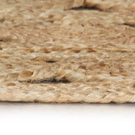 Tapis fait à la main Jute tressée 210 cm