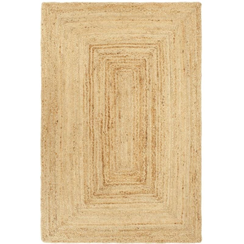 Les Tendances - Tapis fait à la main Tapis de salon Tapis d'entrée Jute 180x250 cm 46908