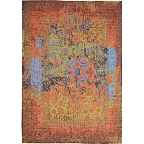 Tapis fait main solitaire 610 multicolore - 80 x 150 cm